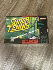 Unopened Super Tennis Super Nintendo SNES with Original Box Set CIB