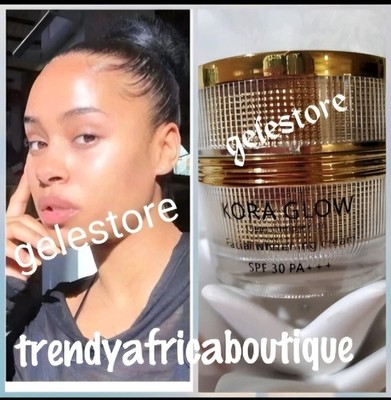 Kora Glow Face Cream. Complexion Whitening & Glowing Spf30. 50gx 1  