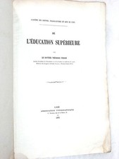 LIVRE ANCIEN HISTOIRE ÉDUCATION SUPÉRIEURE RÔLE DES FEMMES 1875