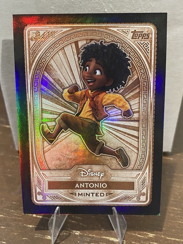 2025 Topps Disney Mint Antonio Madrigal /10 Black SSP Encanto