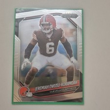Panini 2025 Prizm Jeremiah Owusu-Koramoah #159 Cleveland Browns Football Card