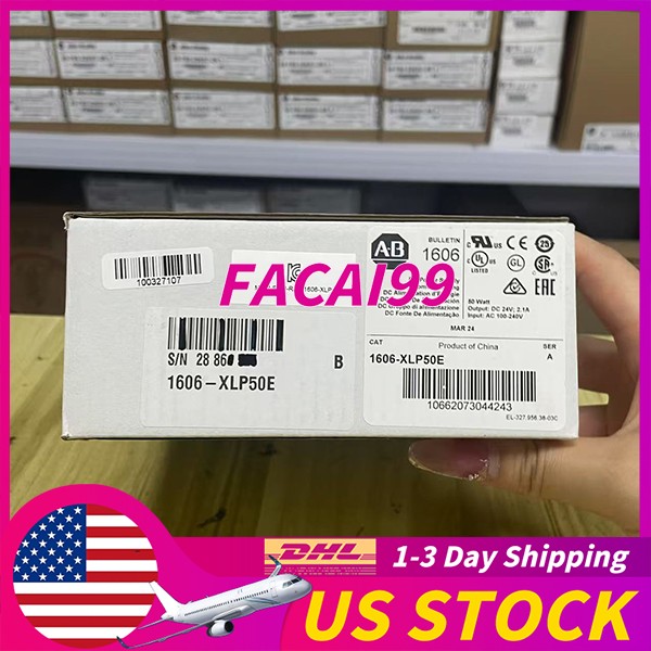 Free Delivery New Factory Sealed ALLEN BRADLEY 1606-XLP50E / A POWER SUPPLY