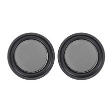 2PC 2.5" 67mm Bass Speaker Passive Radiator Rubber Vibration Plate DIY Repair