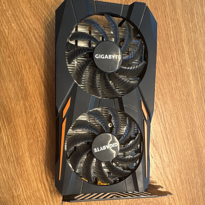 GIGABYTE NVIDIA GeForce GTX 1050 Ti Dual Fan PCIe 4GB 3.0 HDMI DP DVI