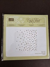 Stampin Up Scattered Sequins: Dynamic Textured Impression Embossing Folder NEW