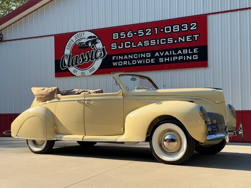 1939 Lincoln Zephyr V12 Convertible Sedan - Award Winning Frame Off Restoration