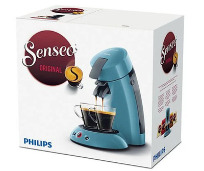 Philips Senseo Original HD6553/20 Kaffeepadmaschine / Kaffeemaschine / Petrol