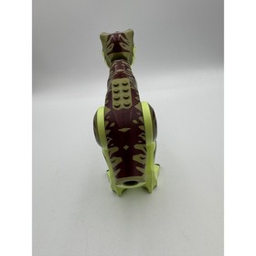 LEGO Dino T-Rex Dinosaur Figure Lime Green Dark Brown Stripes 2010 5885 5882