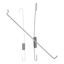 3pcs Throttle Return Spring Kit Hard Steel Wire for Carburetor Linkage