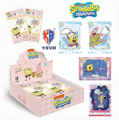Kabao Spongebob Official Trading Cards Anime CCG 30 Pack Booster Box NEW Sealed