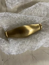 Alno Charlie's Collection 4" Cup Pull - A626-4-SB, Satin Brass (W/ WEAR/TEAR)