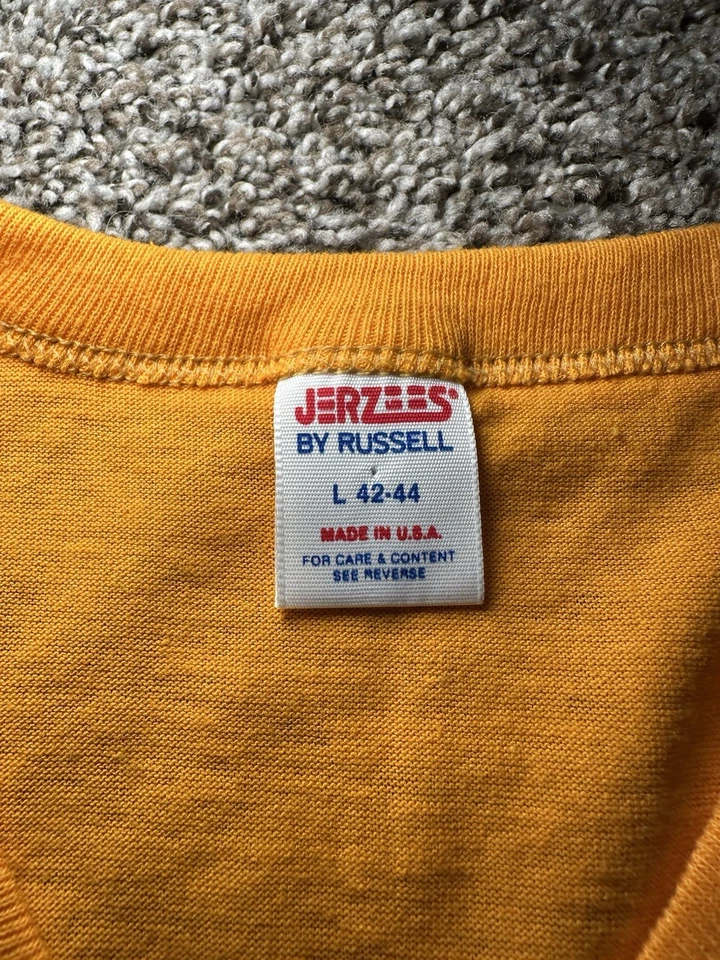 Винтажная футболка 80-х Iwo Jima Reunion 5th Marines размер Large Jerkers от Russell - Изображение 4 из 4