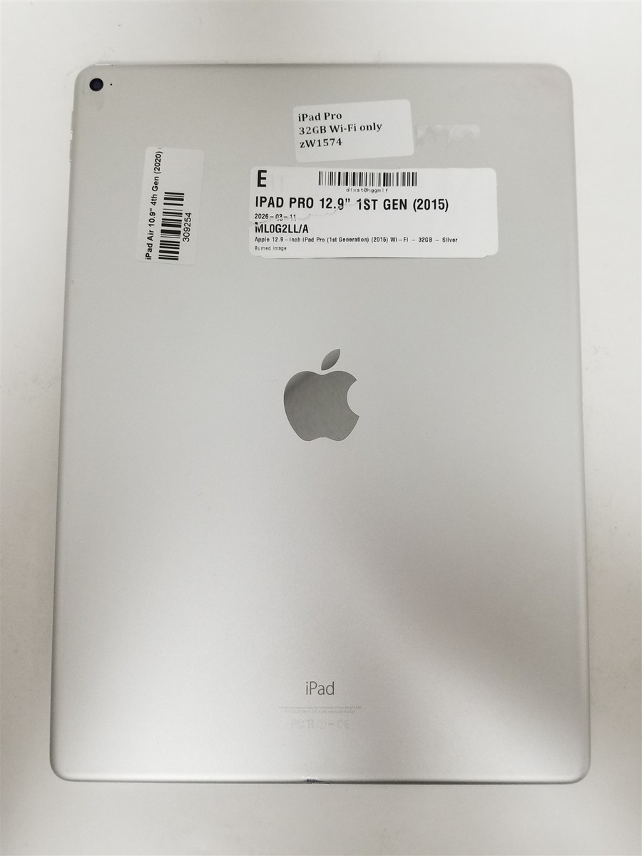 Apple iPad Pro (12.9-inch) A1584 32 GB, Wi-Fi, 12.9 in - Silver