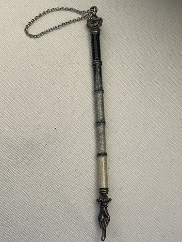 Rare Vintage Art Nouveau Hand Crafted Judaica Yad /Torah Pointer ( 7 inches )