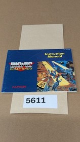 Bionic Commando - Nintendo NES- Manual Only **NO GAME!