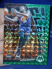 2022-23 Panini Mosaic - Elevate Kevin Durant #3 Green Mosaic Prizm