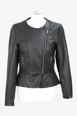 French Connection Damen Jacke Gr. 36 (UK 10) Schwarz  Jacke Freizeit Alltag