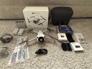 DJI Mini 4 Pro Fly More Combo Plus with DJI RC 2 ND Filter Set & Wide Angle Len