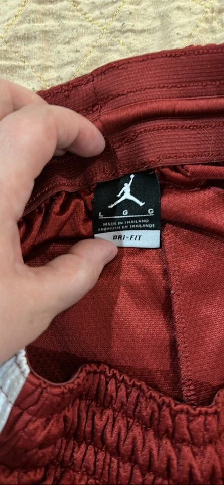 Air Jordan Oklahoma Sooners Basketball Shorts Size Large *Two Pair* - Image 3 of 4