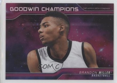 2023 Goodwin Champions Platinum Horizontal Cosmic Brandon Miller Rookie RC 0b3