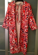 Kenzo Cotton Satin Bathrobe -
