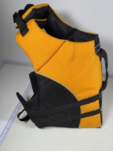 RUFFWEAR DOG LIFE VEST PUPPY JACKET ORANGE & BLACK MEDIUM