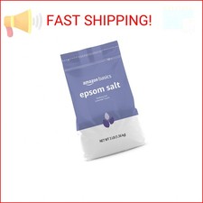 Amazon Basics Epsom Salt Soaking Aid, Lavender Scented, Relax  Relief, Resealab