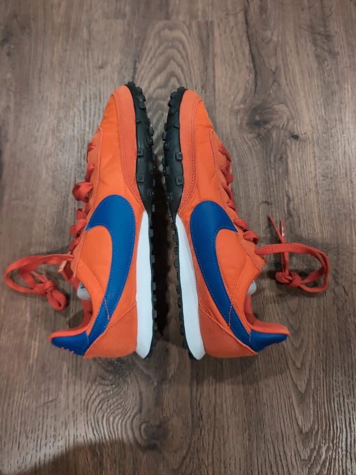 Nike Waffle Racer Orange Game Royal 2019 CN8116-800 Hombres 7 Zapatos De Colección Foto 3 de 4