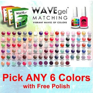 Perfect Match Gel Polish Color Chart