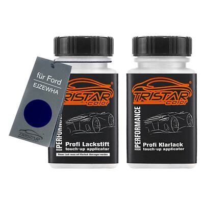 Autolack Lackstift Set für Ford EJZEWHA Chroma Couture Perl Basis Klarlack