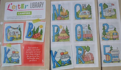 Hobby & Leisure Themed Alphabet & Number Sets Cross Stitch Chart Drop Down Menu - Picture 8 of 14