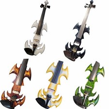 Newly model Solid wood Crazy-1 electric violin 4/4,different color,good sound