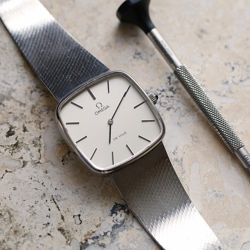 1977 Omega Deville With Bracelet Hand 
