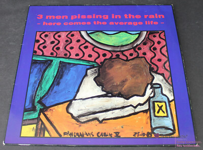 3 Men Pissing In The Rain - Here Comes The Average Life (Vinyl) LP, gebraucht