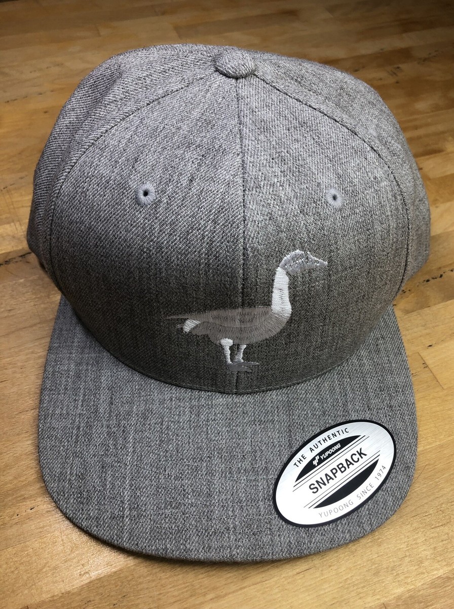 Outdoors WILD Embroidered Yupoong Baseball Hat - Gray Cotton - USA Embroidered Embroidered WILD Hat: 100% Cotton Green Vintage Baseball Cap  main image 3