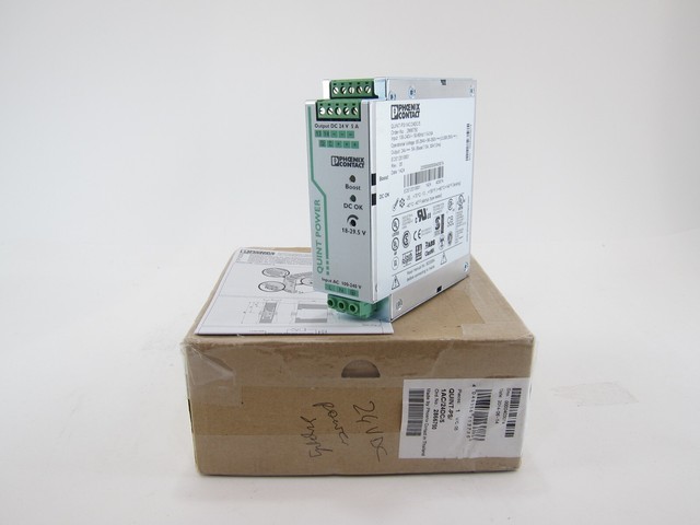 NEW Phoenix Contact 2866750 QUINT-PS/1AC/24DC/5 Power Supply | eBay