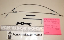 Erector 836515E Multi-Models 15 Lot of 2 Cable 1 Spring & Tool Parts Only