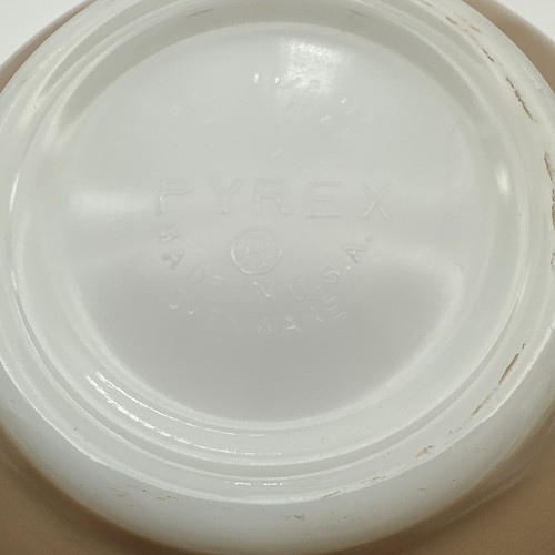 Set 4 Pyrex Mixing Bowls Sandalwood Ivy Tan White Cinderella Tab 441 442 443 444 - Picture 10 of 18