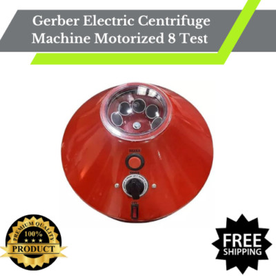 Gerber Electric Centrifuge Machine Motorized 8 Test