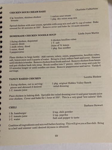 Best Cookin’ in the Mountains Lee Co. Community Hospital Auxiliary Cookbook - Picture 4 of 10