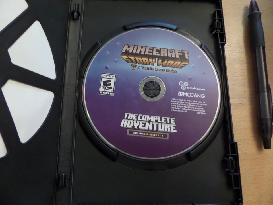 Minecraft: Story Mode - The Complete Adventure (PC DVD-ROM, 2016)** Windows XP** - Image 2 of 3