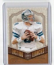 2020 Panini Legacy Football Lasting Legacies LL-TA Troy Aikman Dallas Cowboys