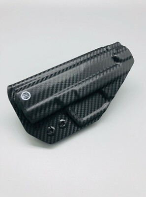 Walther Creed - Black Carbon Fiber Kydex IWB Inside Holster USA