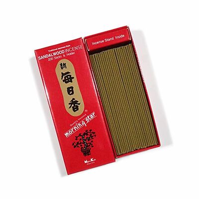 200 bastoncini d'incenso giapponese Nippon Kodo profumo mirra MORNING STAR 200