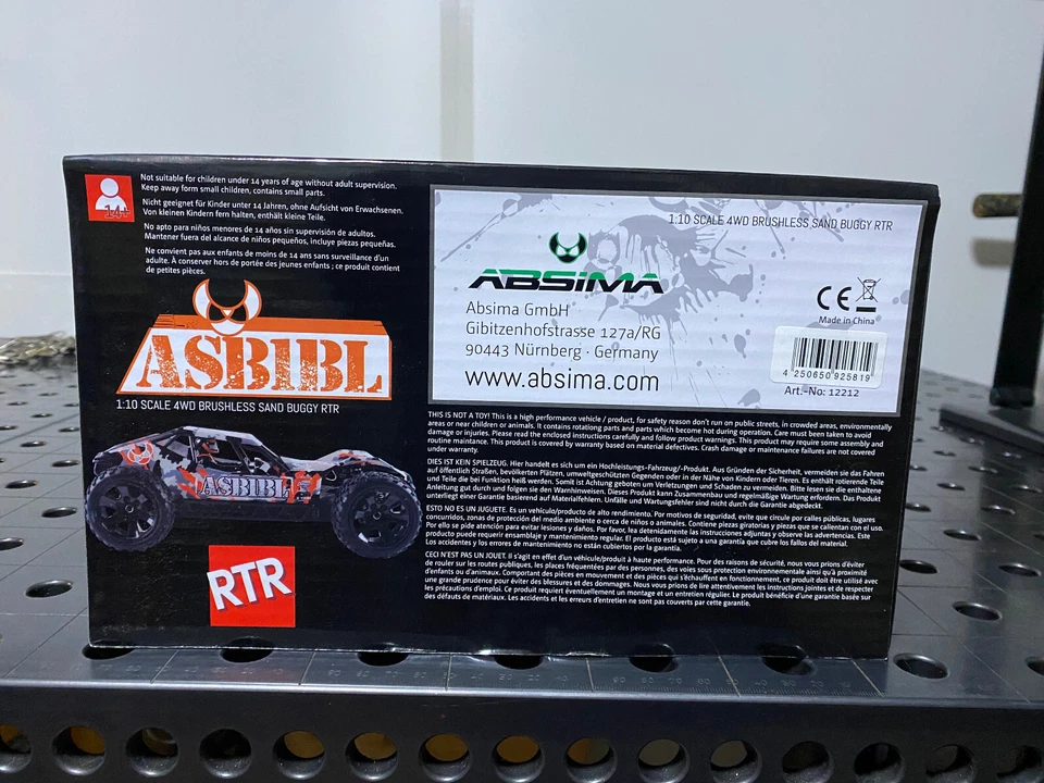 Absima ASB1BL -  Hot Shot EP Sand Buggy 4WD Brushless 1:10 RTR Waterproof 60Kmh - Imagen 4 de 4