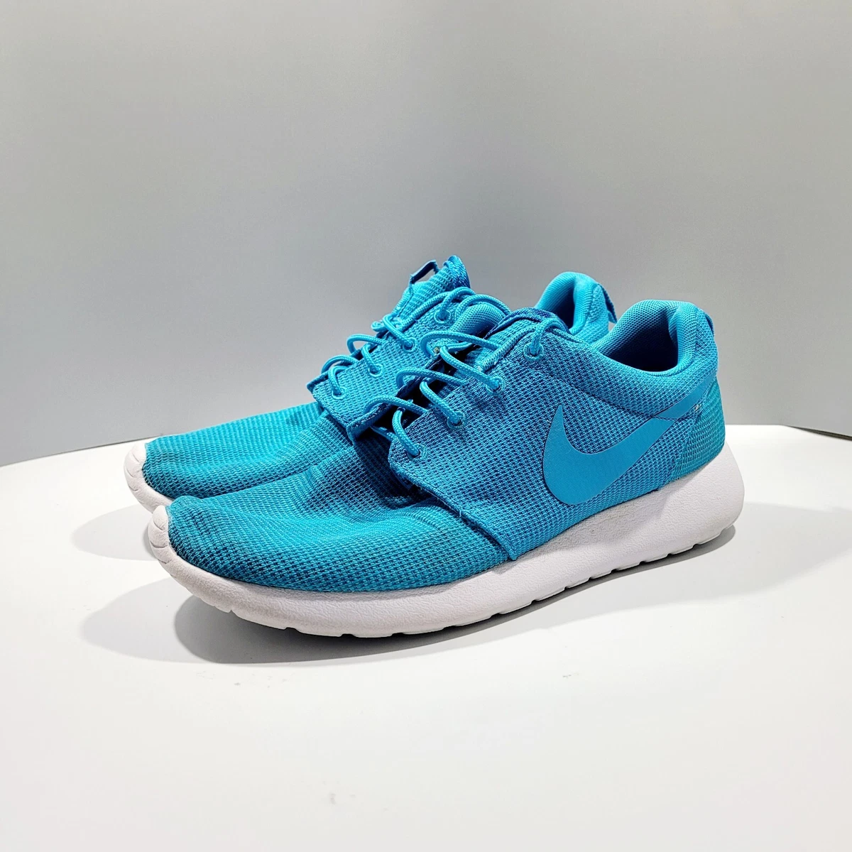 mobiel Niet ingewikkeld zondaar Nike Roshe Run Men Size 7 Running Shoes Blue White Athletic Sneakers | eBay