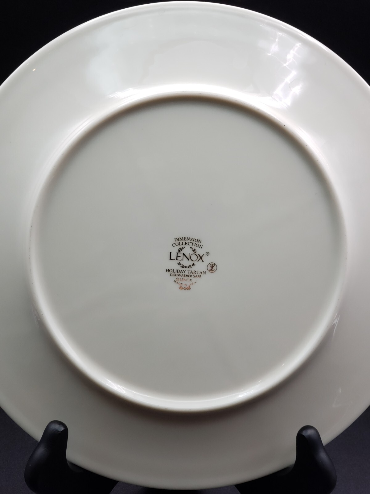 Lenox Tartan Plaid Dinner & Salad Plates Gently used Beautiful