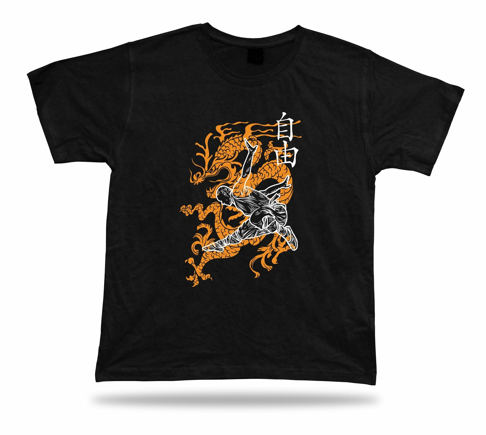 Chinese sport lucky charm humor comic cartoon unisex Tshirt Tee special gift