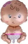 BABY GIRL 30" BIG FOIL BALLOON FOR BABY SHOWER CHRISTENING BIRTHDAY PARTY