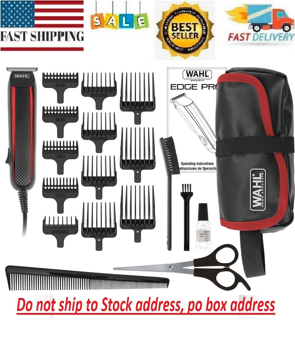 Wahl Edge-Pro Hair Clippers Beard Mustache Professional Trimmer Barber Shaver
